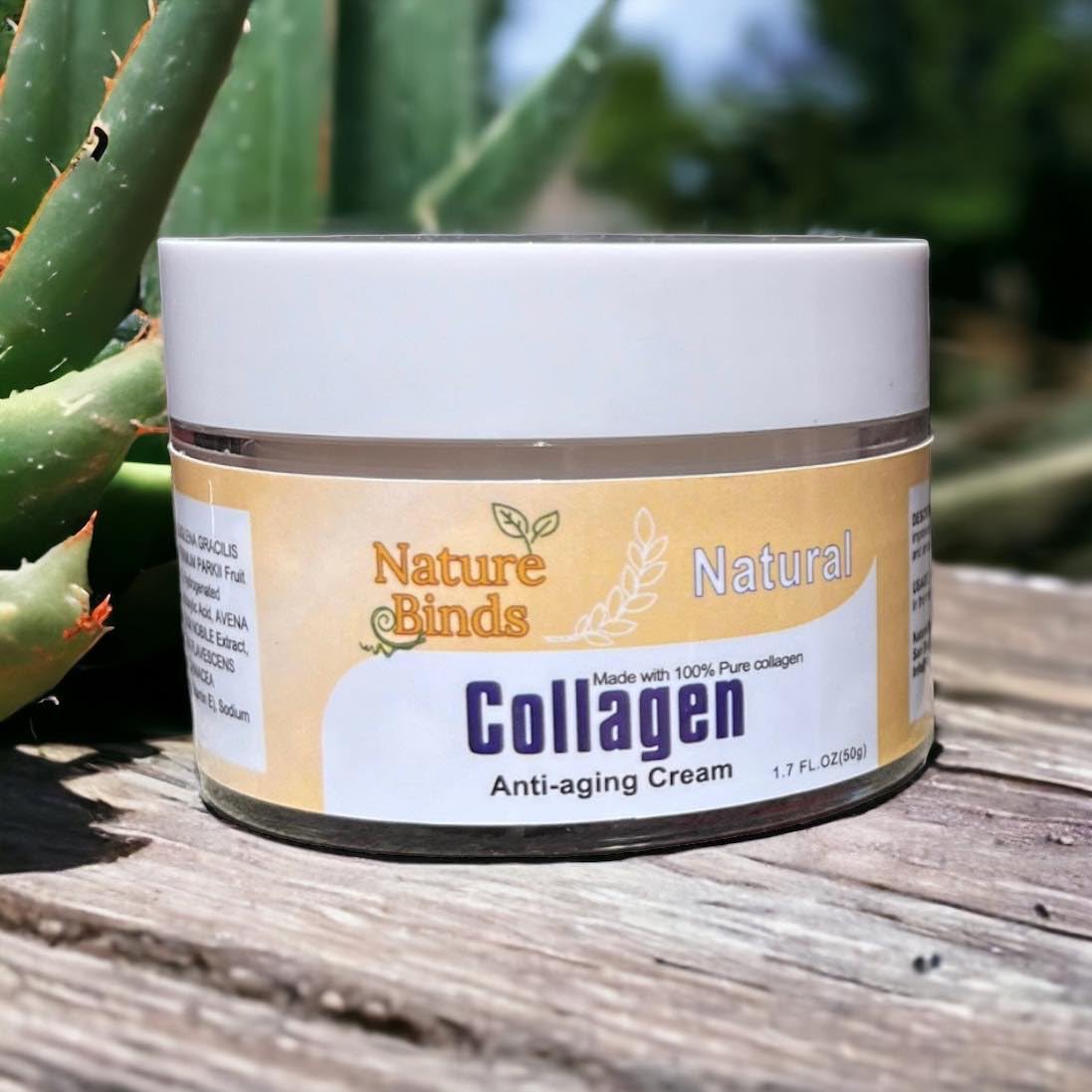 Natural Collagen Anti-Aging Cream by NatureBinds