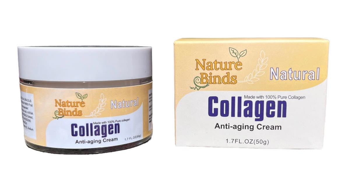 Natural Collagen Anti-Aging Cream by NatureBinds