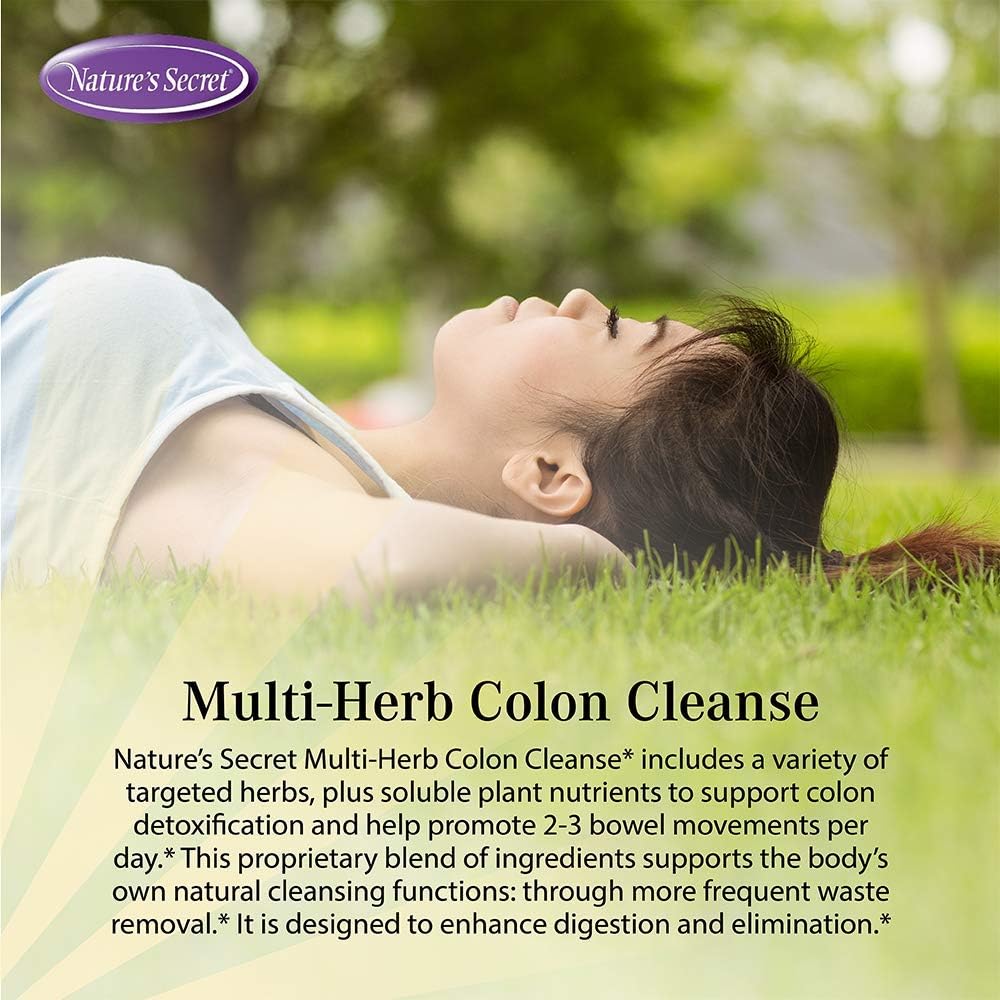 Natural Colon Cleanse with Multiple Herbs, 275 Tablets