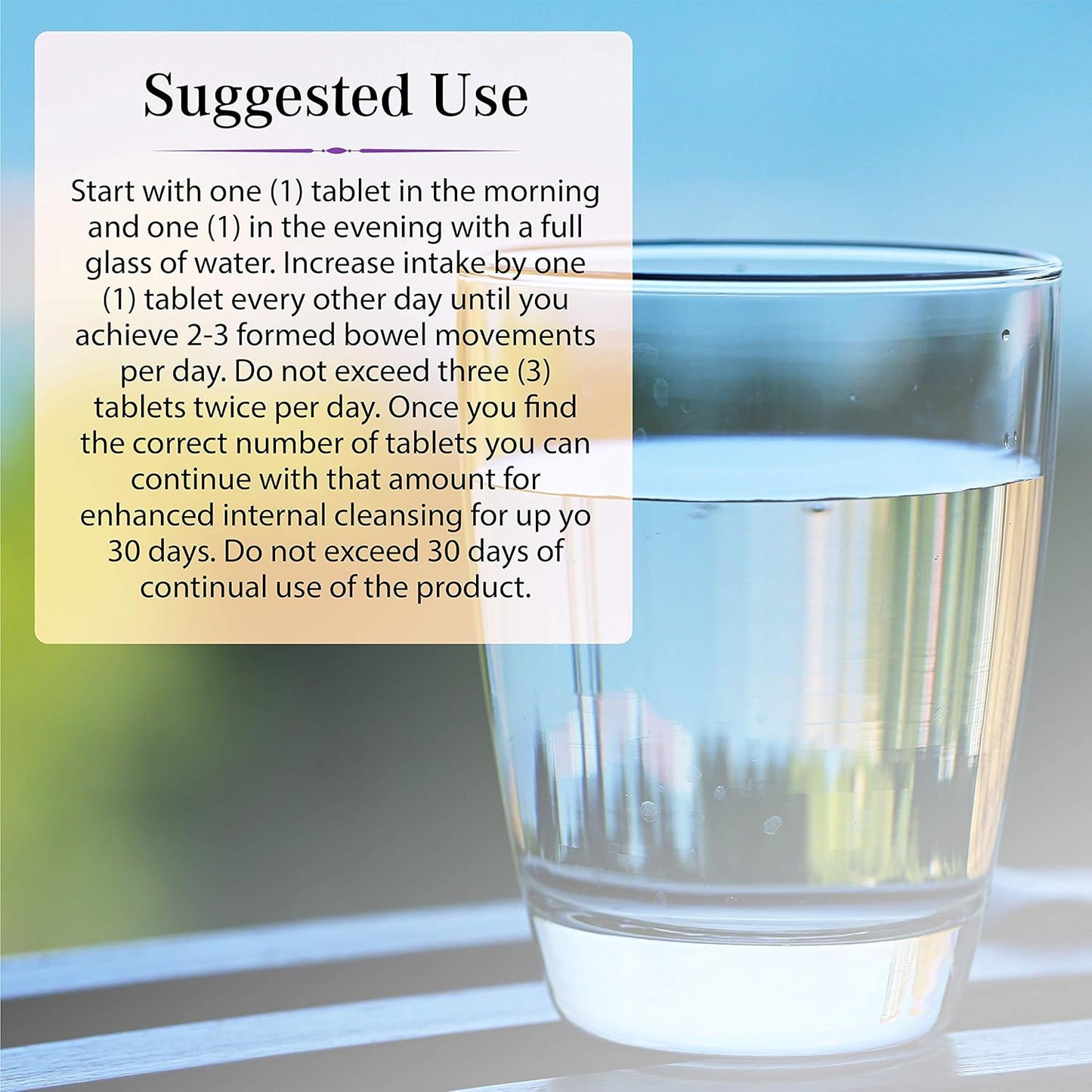 Natural Colon Cleanse with Multiple Herbs, 275 Tablets