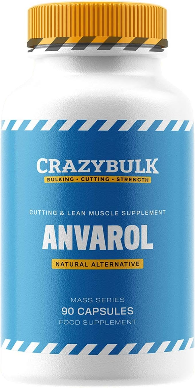 Natural Cutting & Lean Muscle Supplement - Beuniq ANVAROL (ANAVAR) Alternative - 90 Capsules - India's First Offering