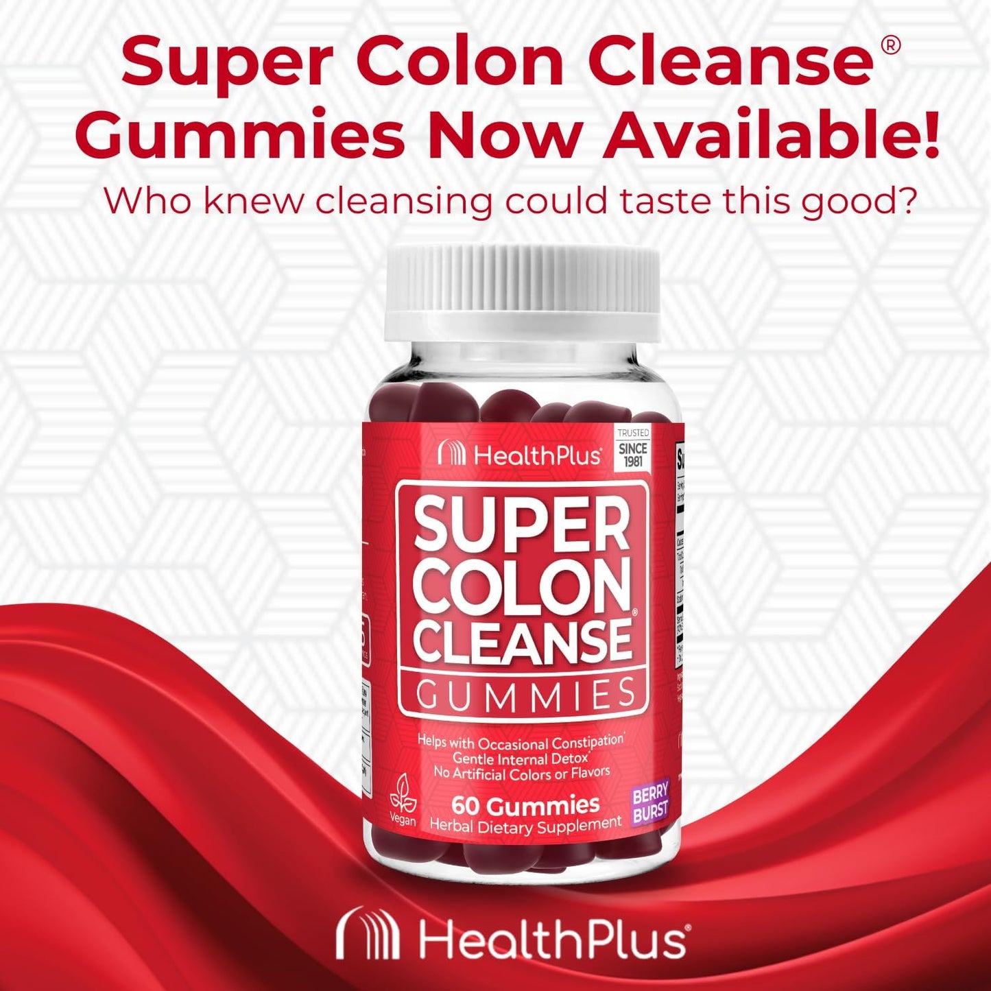 Natural Detox & Digestive Constipation Relief with Health Plus Super Colon Cleanse Powder - 68 Servings, 12 oz - Gentle Gut Cleanse with Psyllium Husk & Senna Leaf - BoostGo Australia