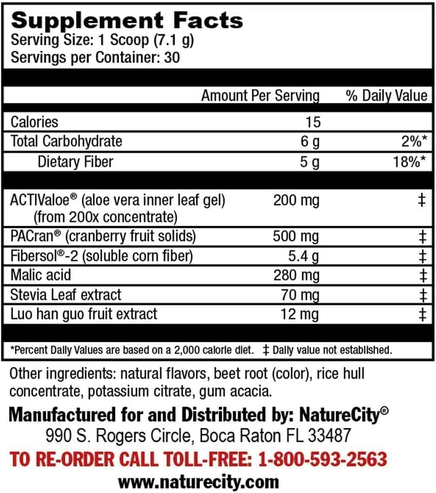 Natural Digestive Health Bundle: True-Aloe, Aloe-Cran, True-EZ-D, True-Life-PB by NatureCity