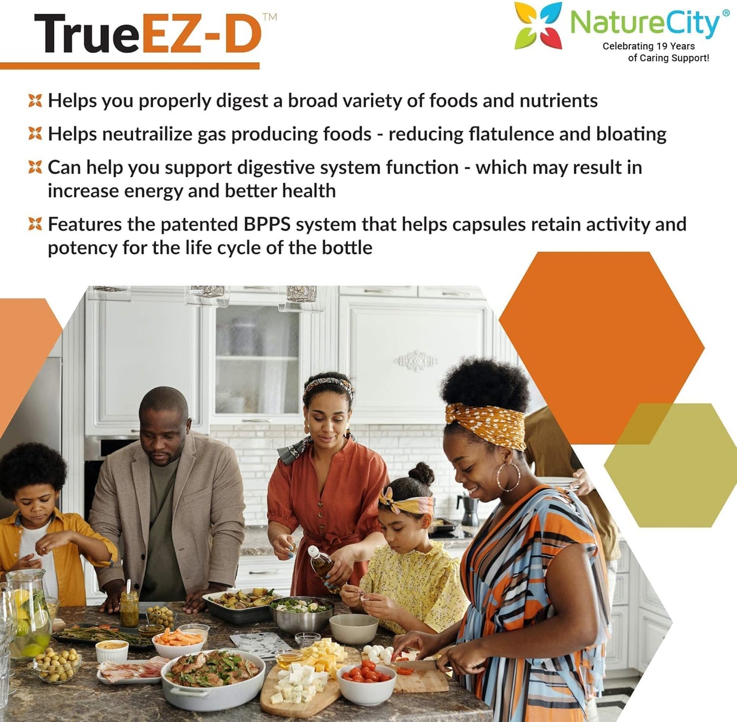Natural Digestive Health Bundle: True-Aloe, Aloe-Cran, True-EZ-D, True-Life-PB by NatureCity