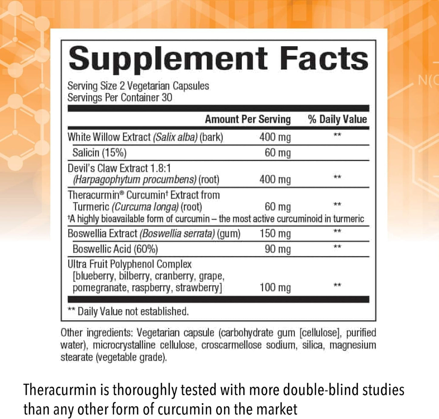 Natural Factors CurcuminRich Joint Curcumizer Capsules - Joint & Heart Support with White Willow - 60 capsules