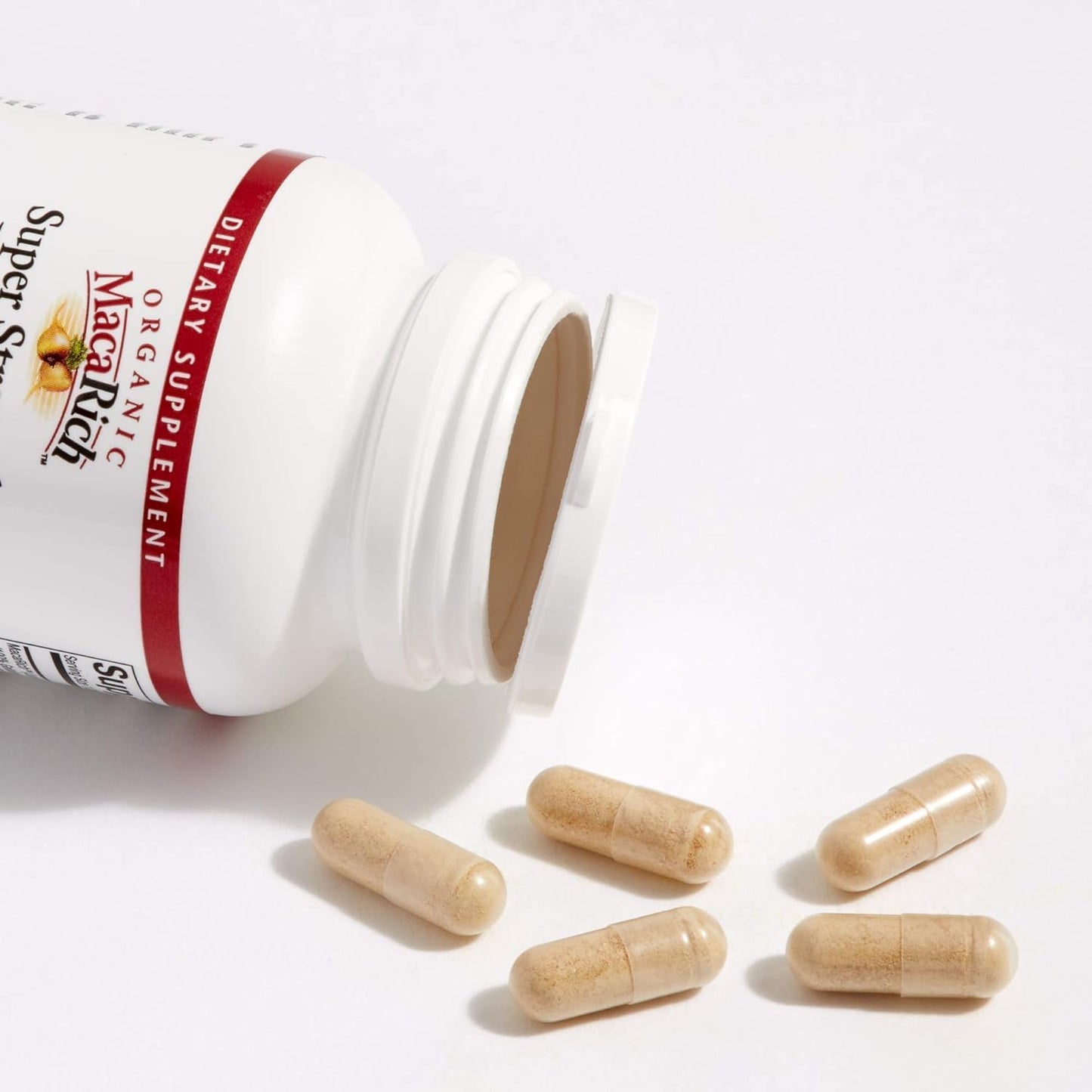 Natural Factors MacaRich Super Strength Power Maca with Ginseng, 90 Capsules