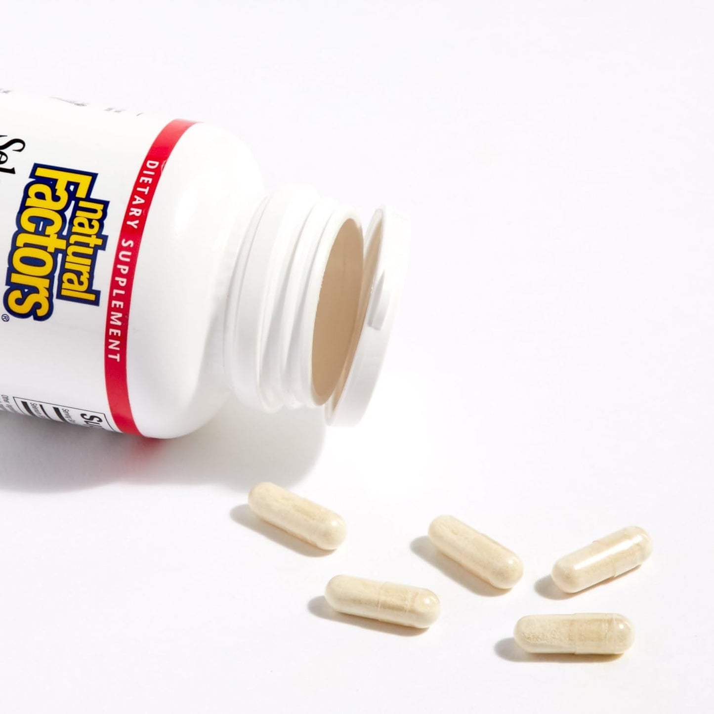 Natural Factors SelenoExcell Selenium 200mcg Capsules for Antioxidant and Immune Support