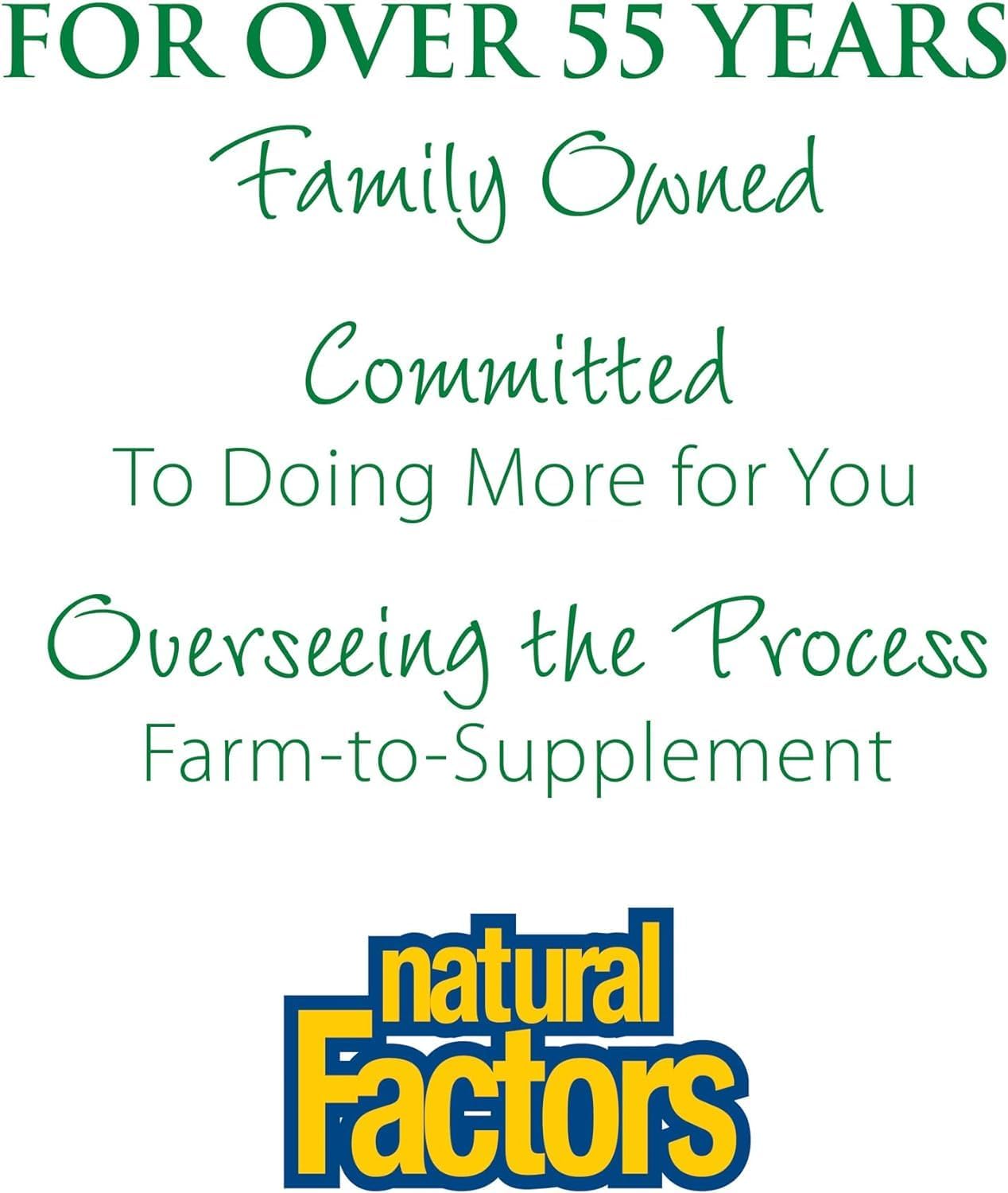 Natural Factors Whole Earth & Sea Super Mushroom Whole Food Supplement - Vegan - 60 Vegetarian Capsules - 60 Servings