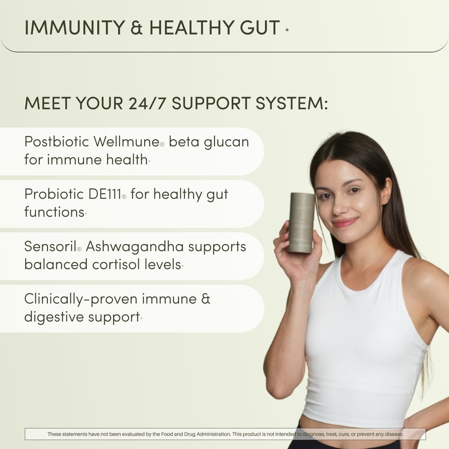 Natural Gas & Bloating Relief Supplement with Probiotic, Beta Glucan, Ashwagandha & Antioxidants | 60 Capsules - BoostGo Australia