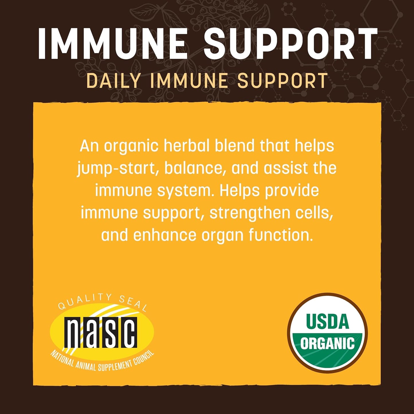 Natural Immune Support Herbal Remedy - 2 fl oz