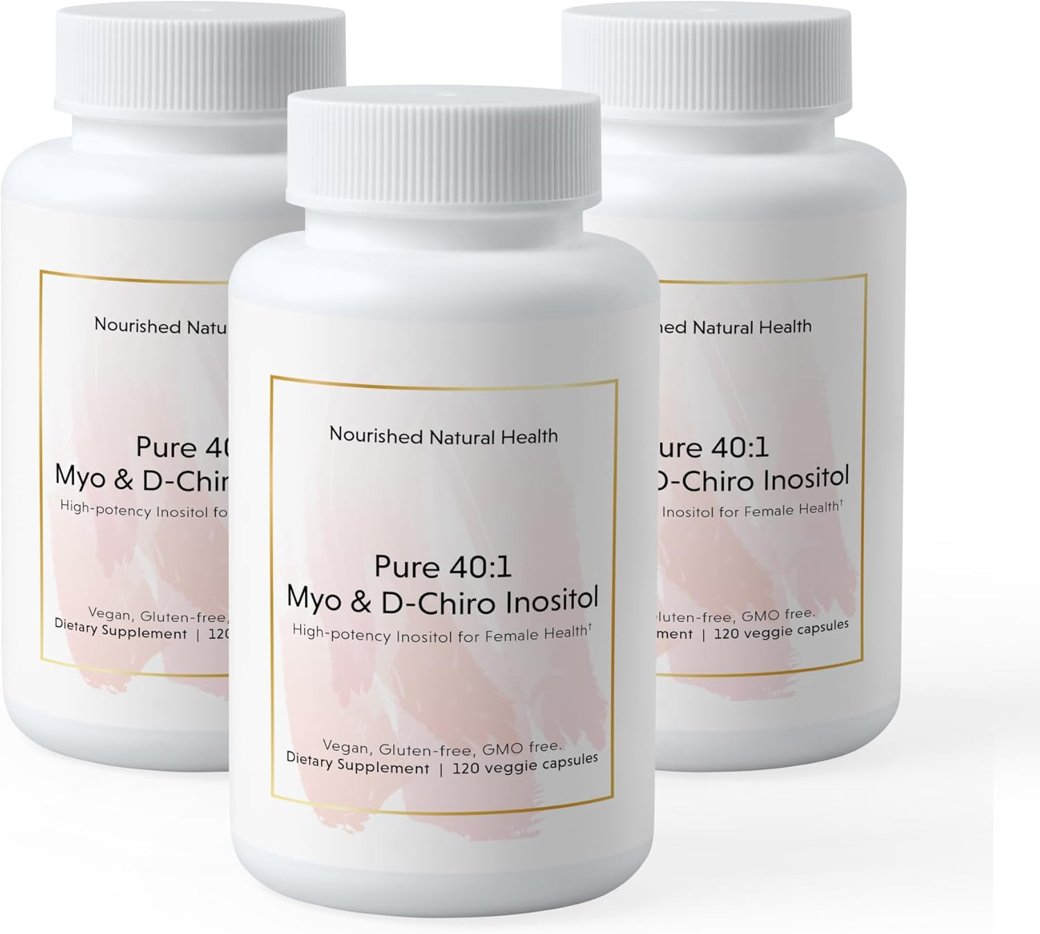 Natural Inositol Supplement 40:1 Ratio for Women - Supports Fertility, Skin Health, Menstrual Cycle - 360 Capsules