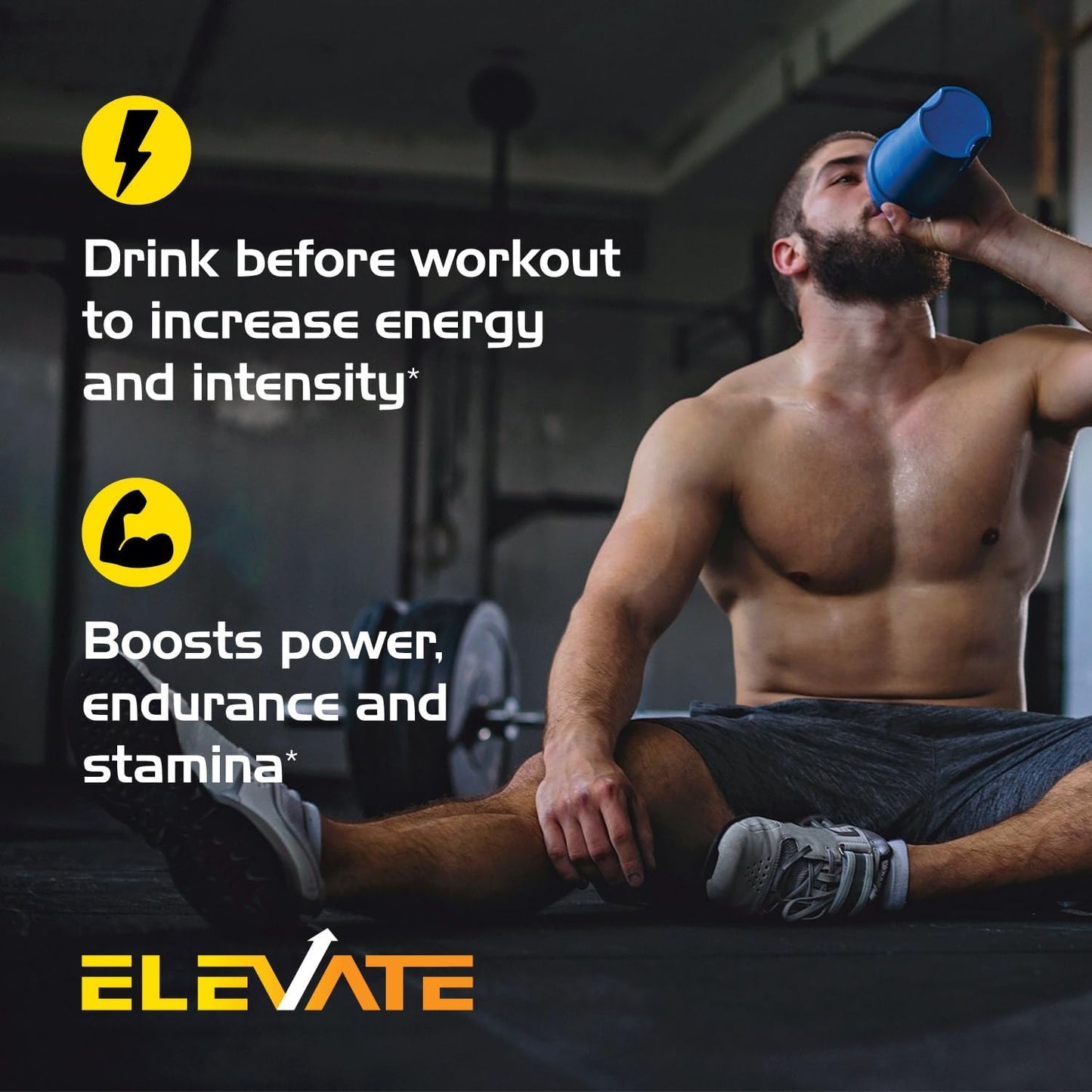 Natural Ketones Nootropic Pre Workout Powder - Sugar Free & Caffeine Free for Enhanced Energy and Focus with Electrolytes (30 Servings)