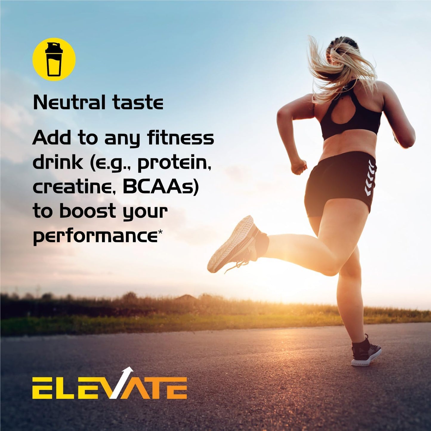 Natural Ketones Nootropic Pre Workout Powder - Sugar Free & Caffeine Free for Enhanced Energy and Focus with Electrolytes (30 Servings)