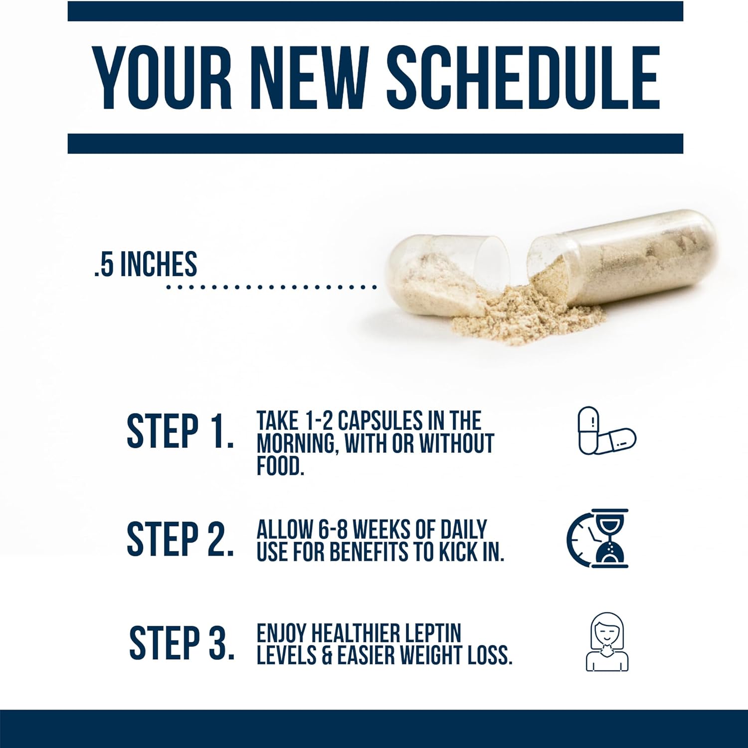 Natural Leptin Sensitizer Support Supplement for Women - Boost Thyroid & Metabolic Health with Glycosaminoglycans & Vitamin C - 60 ct