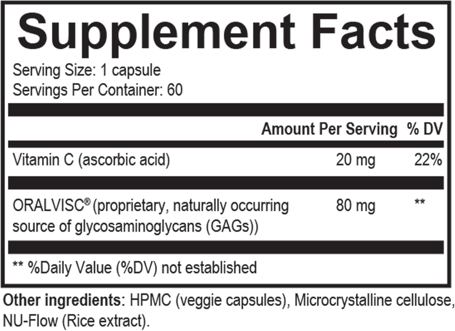 Natural Leptin Sensitizer Support Supplement for Women - Boost Thyroid & Metabolic Health with Glycosaminoglycans & Vitamin C - 60 ct
