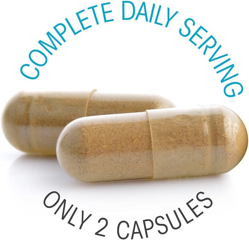 Natural Non-GMO Vegan Multivitamin Supplement with Trace Minerals - 120 Vegicaps - 60 Day Supply for Men & Women - Silver Fern Whole Food Formula
