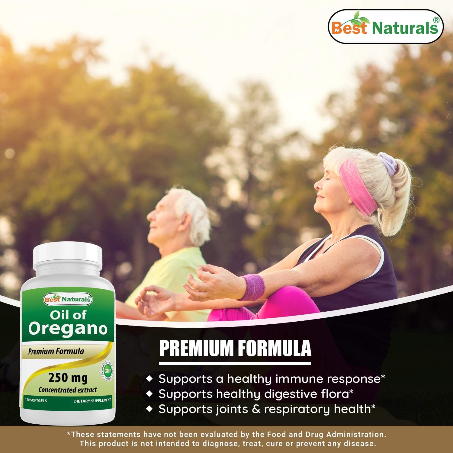 Natural Oregano Oil 250 mg with Quercetin and Bromelain - Top Quality Supplement for Immune Support and Overall Health