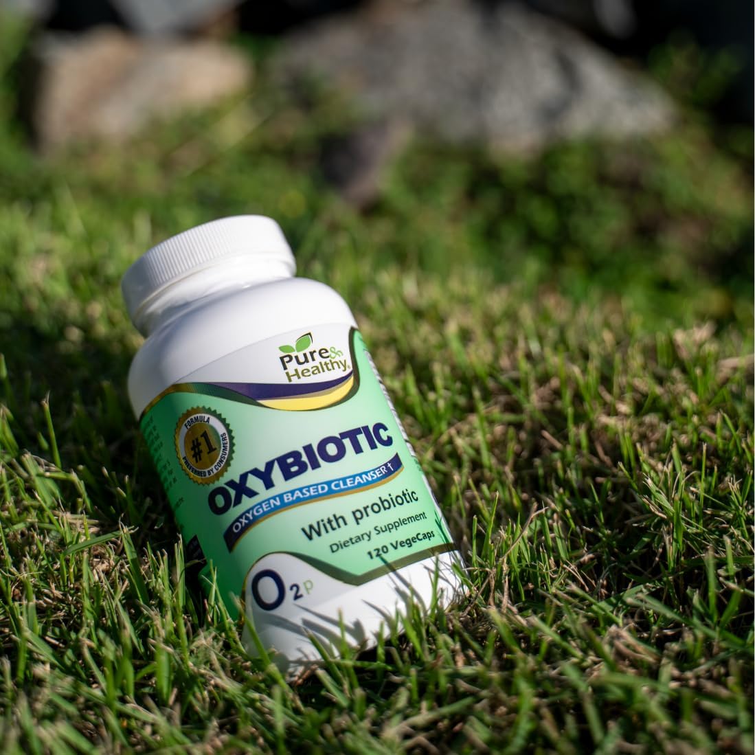 Natural Oxybiotic Colon Cleanser for a Pure and Healthy Gut (120 Capsules)