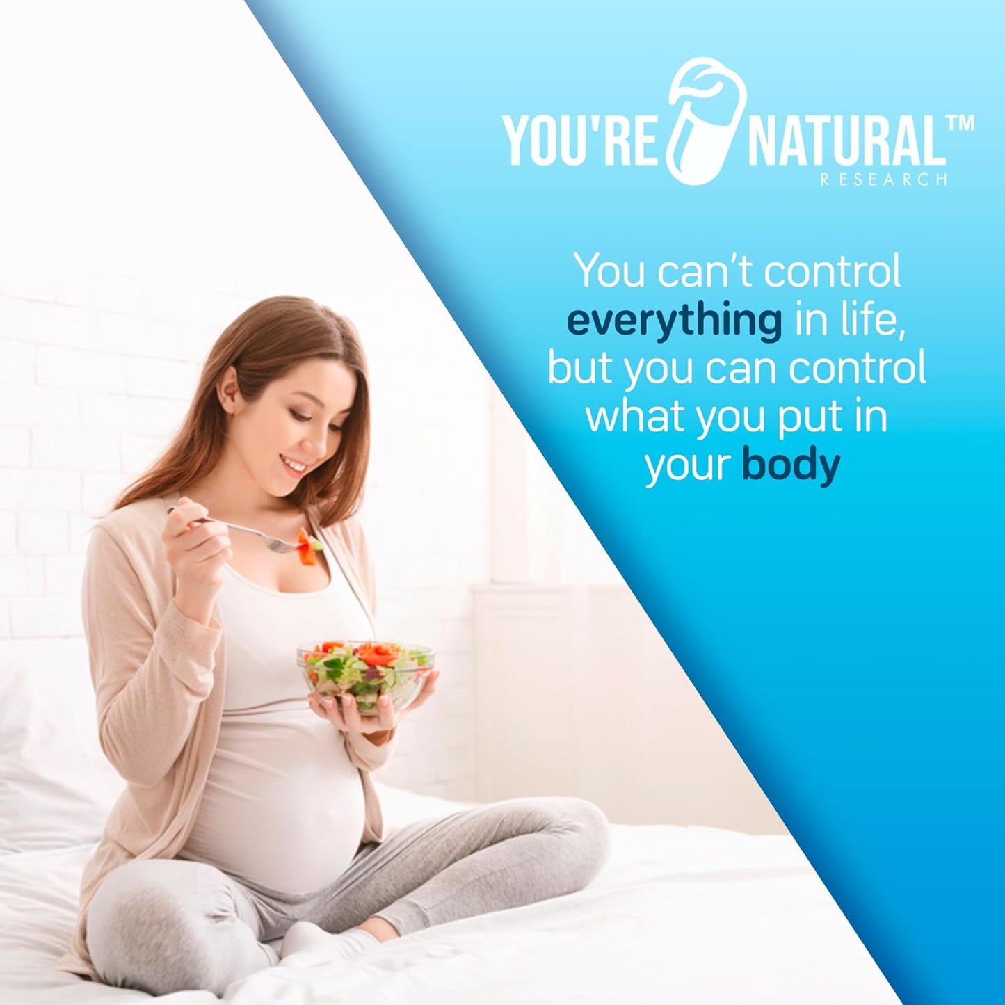 Natural Pre and Postnatal Probiotic and Prebiotic Vitamin for Women and Baby - 60 Day Supply