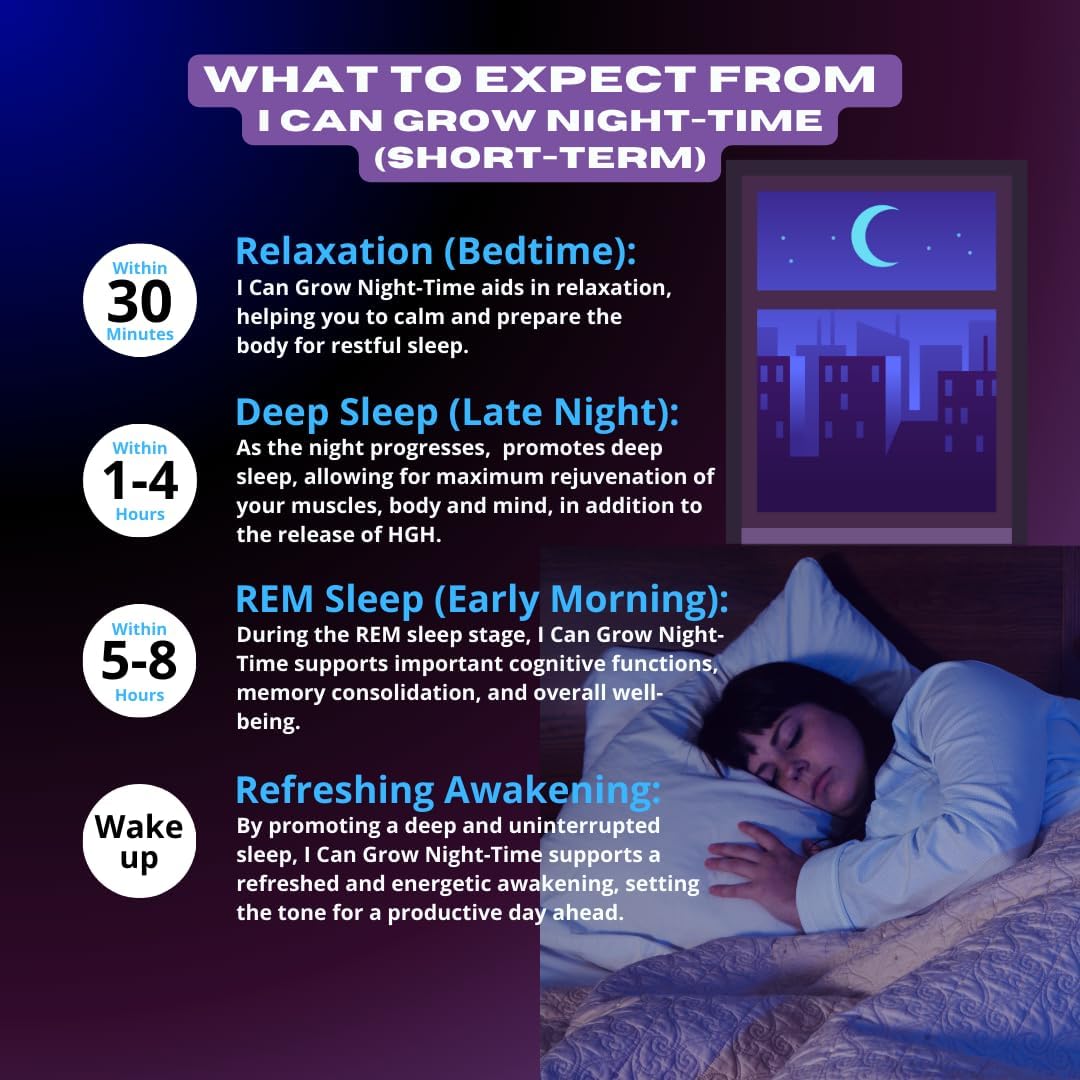 Natural Sleep Aid for Kids 10+ and Adults | Magnesium Bisglycinate & L-Theanine | Relaxium Sleep | U Relax | Promotes Growth During Sleep