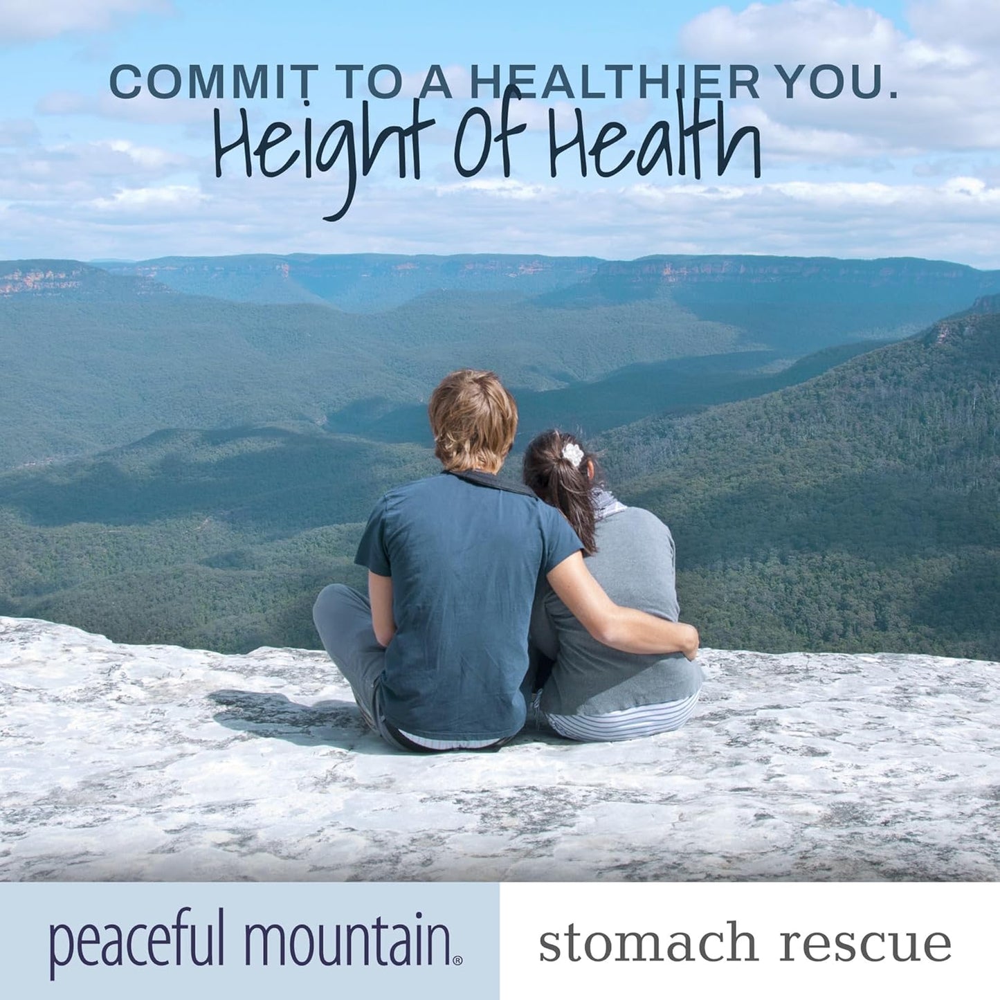 Natural Stomach Support & Immunity Booster with Silver & Peppermint - Ease Stomach Discomfort - 4 fl. Oz