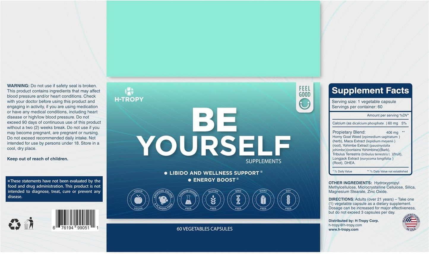 Natural Supplement for Enhanced Libido and Overall Wellbeing