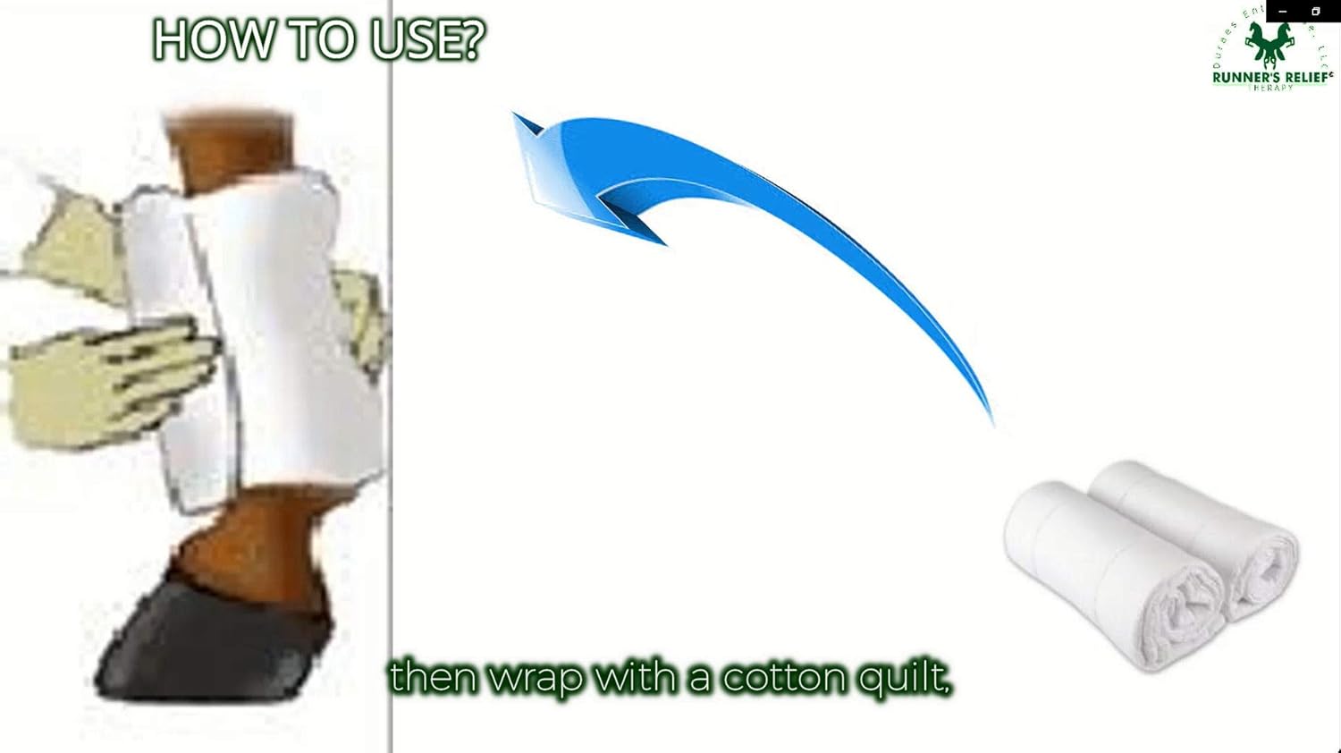 Natural Therapeutic Poultice for Bowed Tendon Injury Relief | Horse Health Clay Tightener | Soothing Treatment for All Breeds | Ideal for Tendons, Ankles, and Ligaments