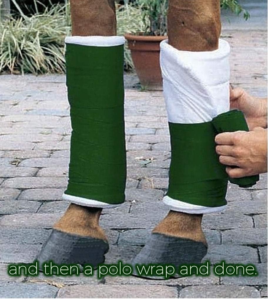 Natural Therapeutic Poultice for Bowed Tendon Injury Relief | Horse Health Clay Tightener | Soothing Treatment for All Breeds | Ideal for Tendons, Ankles, and Ligaments