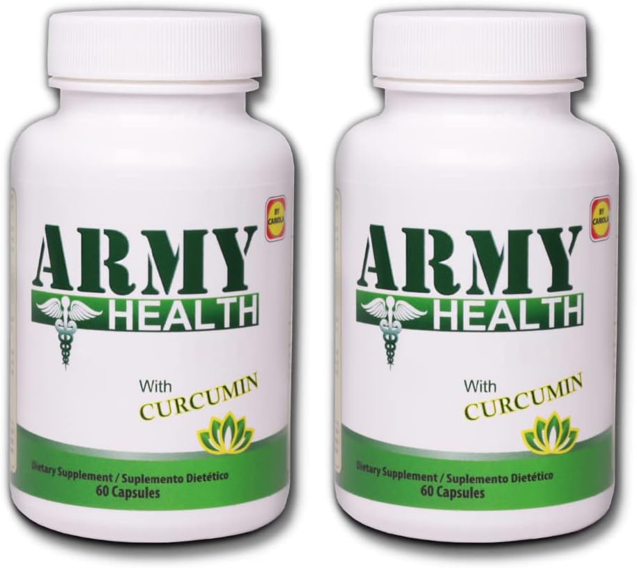 Natural Turmeric Curcumin Capsules with Ginger & Boswellia Serrata for Pain Relief - Joint & Muscle Support - Pack of 120 Capsules