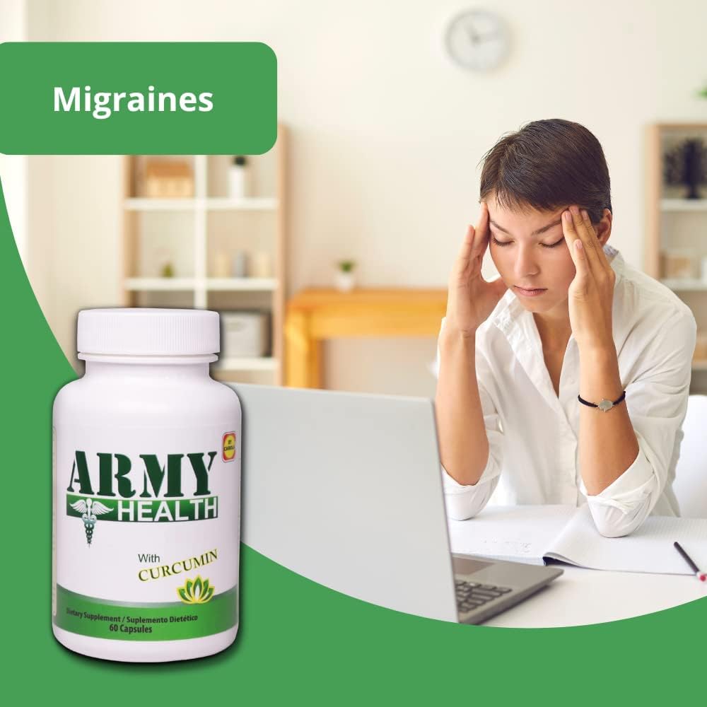 Natural Turmeric Curcumin Capsules with Ginger & Boswellia Serrata for Pain Relief - Joint & Muscle Support - Pack of 120 Capsules