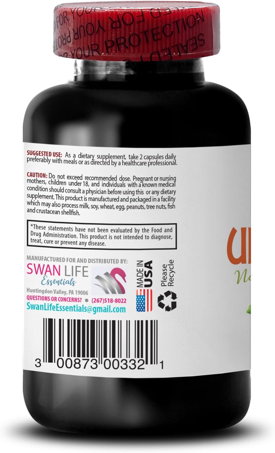 Natural Uric Acid Lowering Supplements - Pomegranate & Tart Cherry Extract Capsules