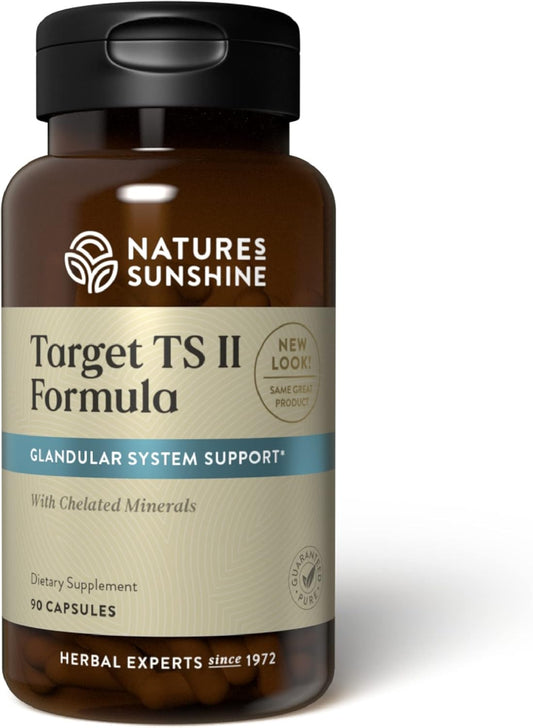 Natural Weight Management Support with Nature's Sunshine Target TS II - 90 Capsules