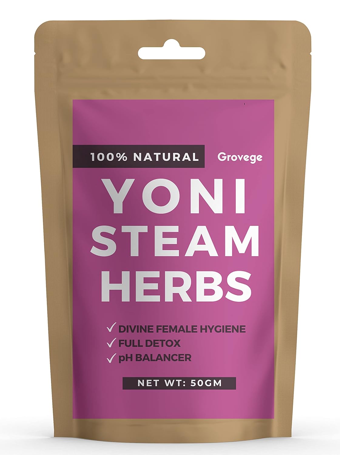 Natural Whole V Steam Herbs for Yoni Steaming by Grovege