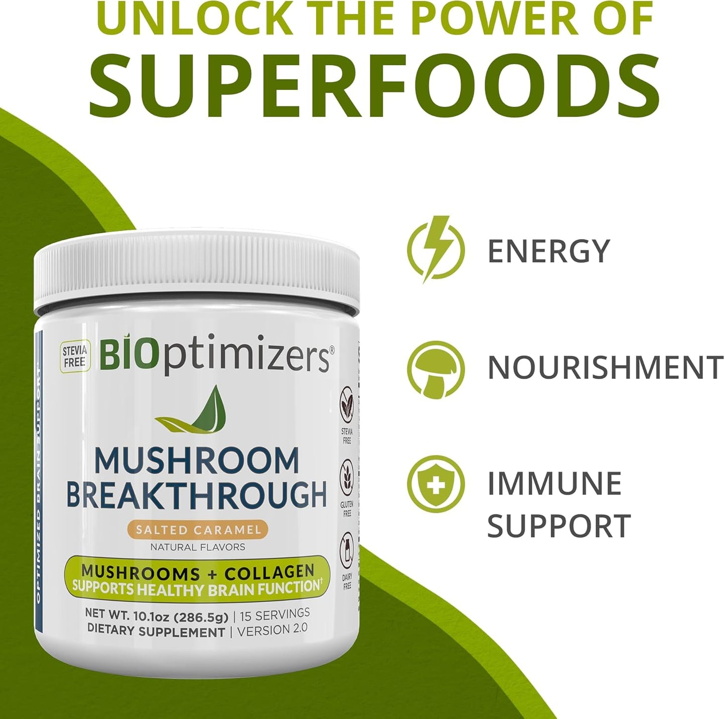 Naturally Boost Sleep and Brain Function with BiOptimizers Magnesium and Mushroom Bundle