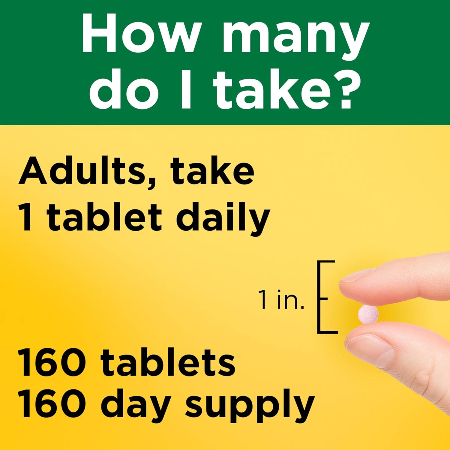 Nature Made Vitamin B12 1000 mcg Time Release Tablets, 320 Day Supply for Cellular Energy Support (2 Pack)