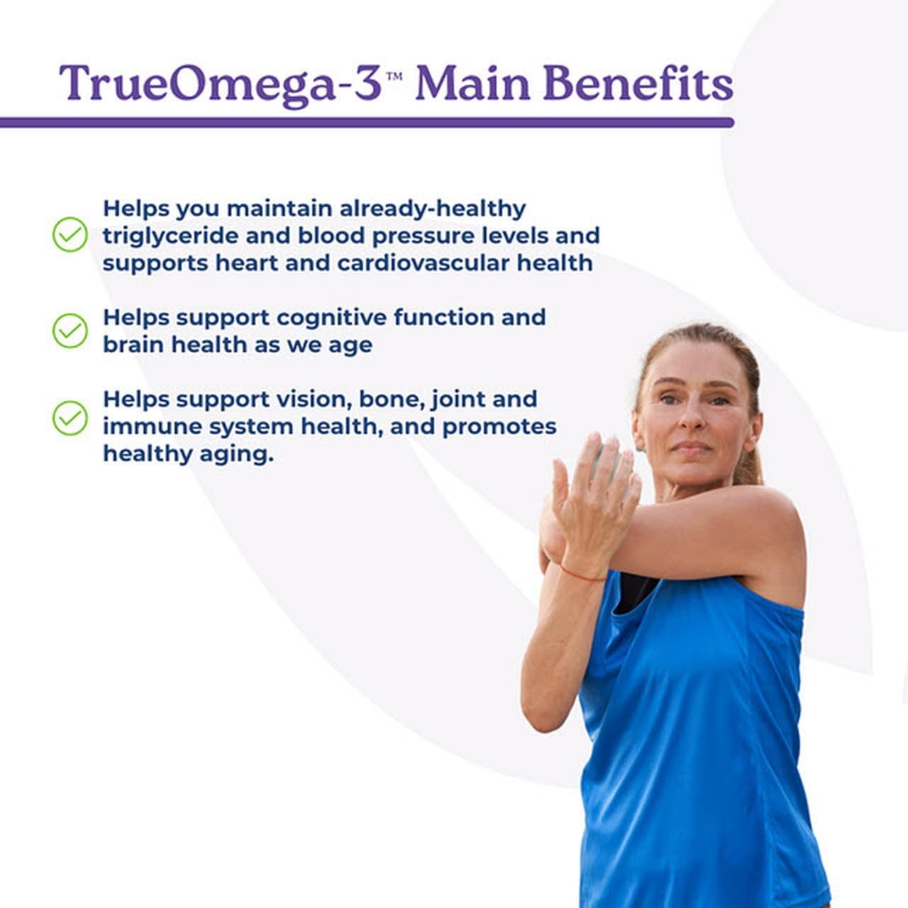 NatureCity True-Omega-3 975mg Fish Oil Softgels with AquaCelle for Heart, Brain & Joint Support - 60 Count