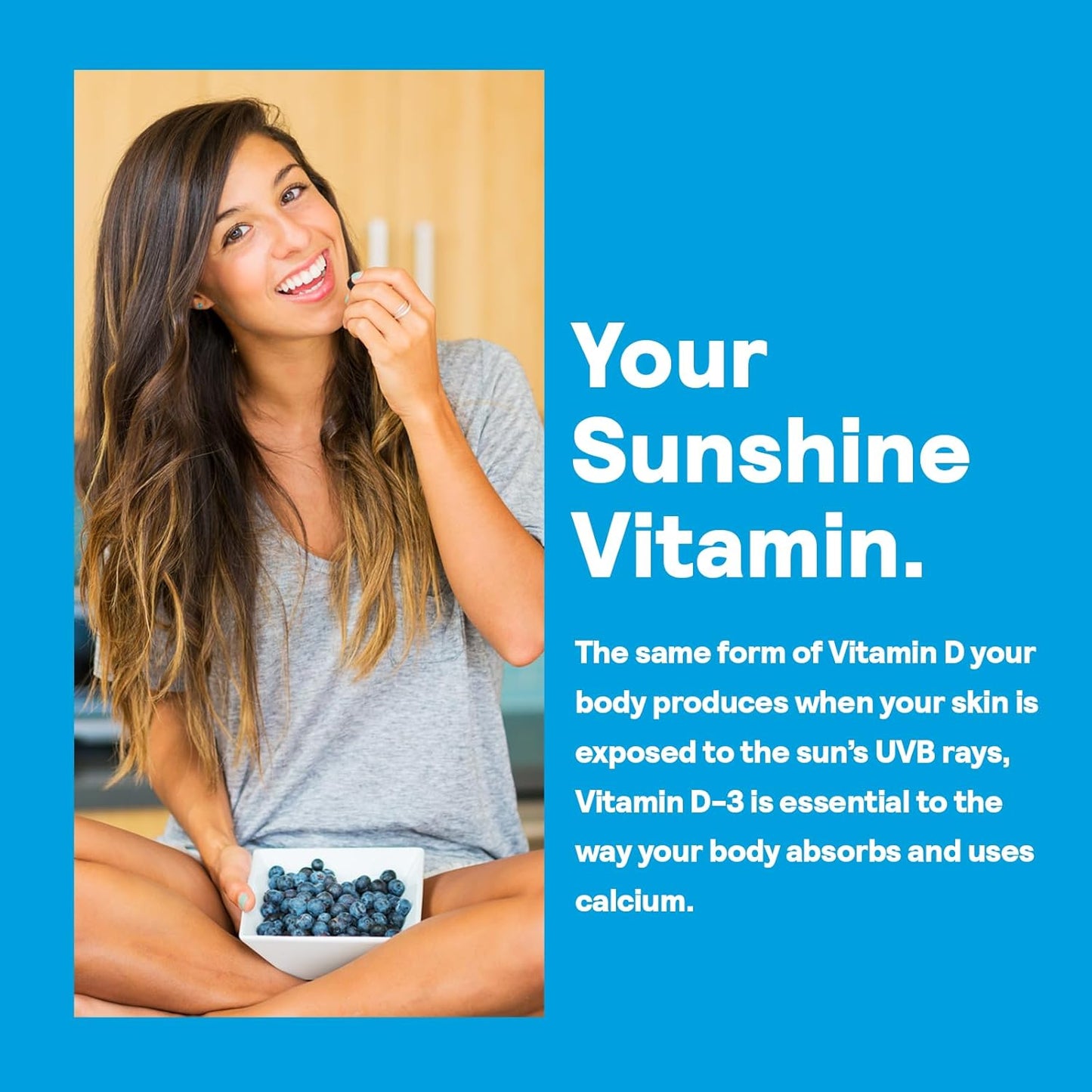 NATURE'S LIFE Vitamin D3 2000 IU Softgels - Bone Health & Immune Support - Lab Verified - 240 Servings
