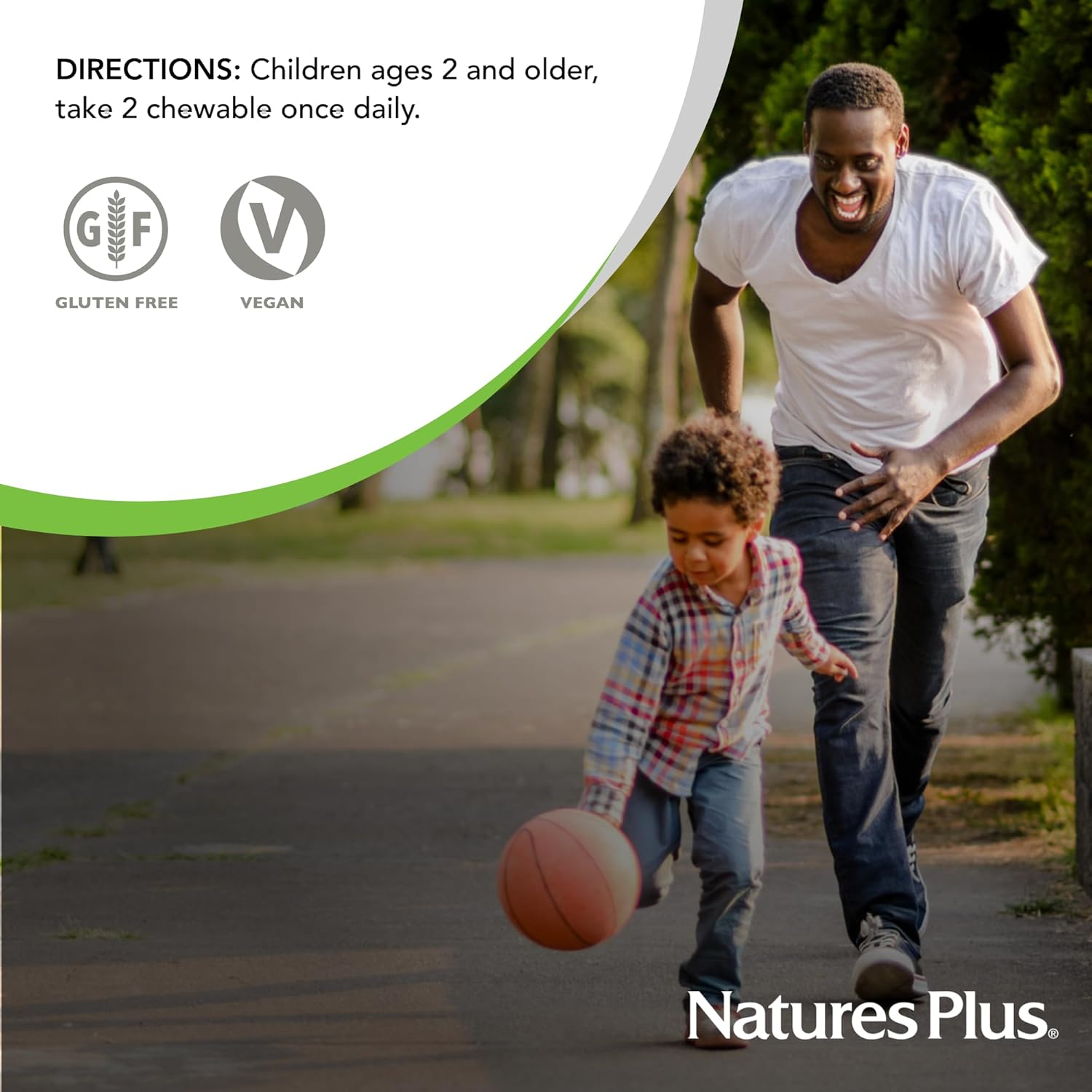 Natures Plus Animal Parade Calcium Chewable Tablets - Vanilla Sundae Flavor, Vegan & Gluten Free - Supports Bone Health - 90 Servings