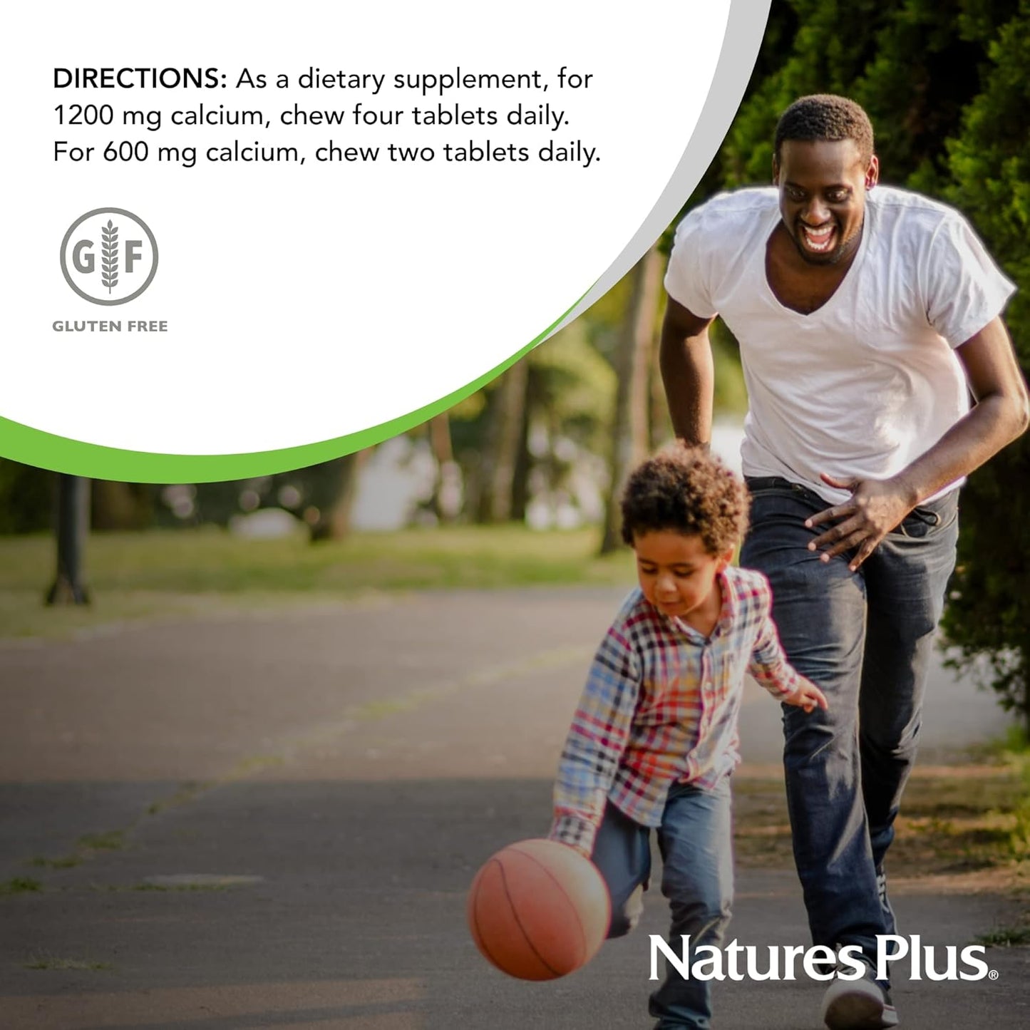 Natures Plus Cal/Mag/VIT D3 with Vitamin K2 Chewable Tablets - Chocolate Flavor - Bone Health Support Supplement - 30 Servings