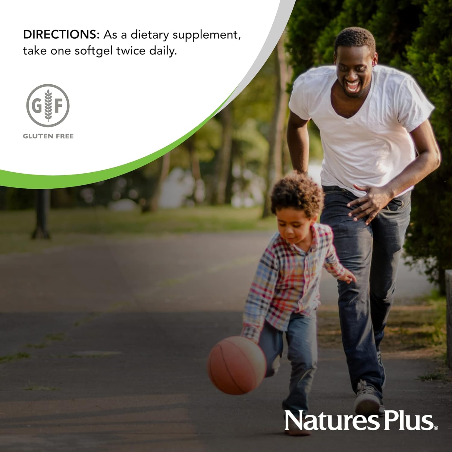 Natures Plus Garlic & Parsley Softgels - Supports Healthy Cholesterol & Blood Pressure - 180 Servings