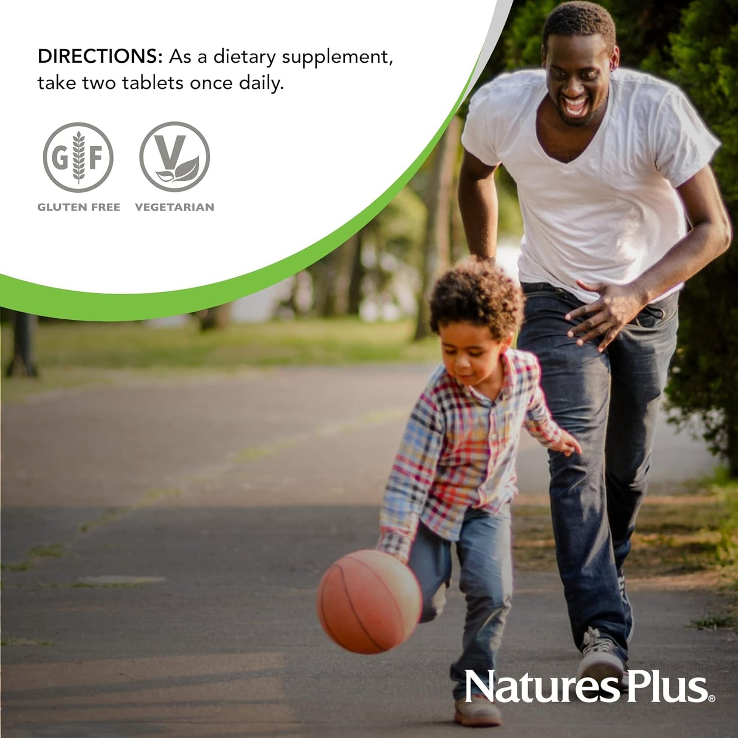 Natures Plus Source of Life Cal/Mag Mineral Supplement - 500mg Calcium, 250mg Magnesium, 180 Vegetarian Tablets - Whole Food, Bone Health - Gluten-Free, 90 Servings