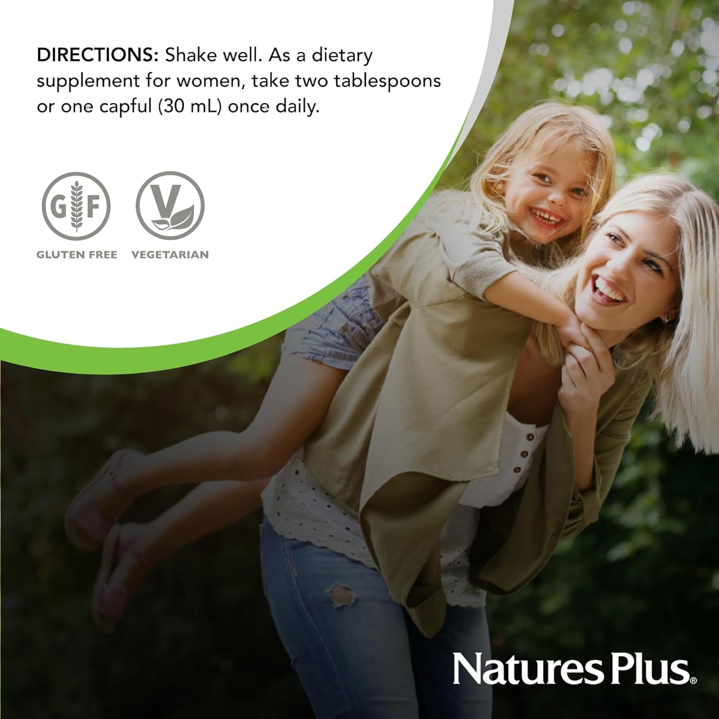 Natures Plus Source of Life Women Liquid Multivitamin - Natural Berry Flavor - Whole Foods & Minerals - Energy Support - Vegetarian & Gluten-Free - 30 Servings