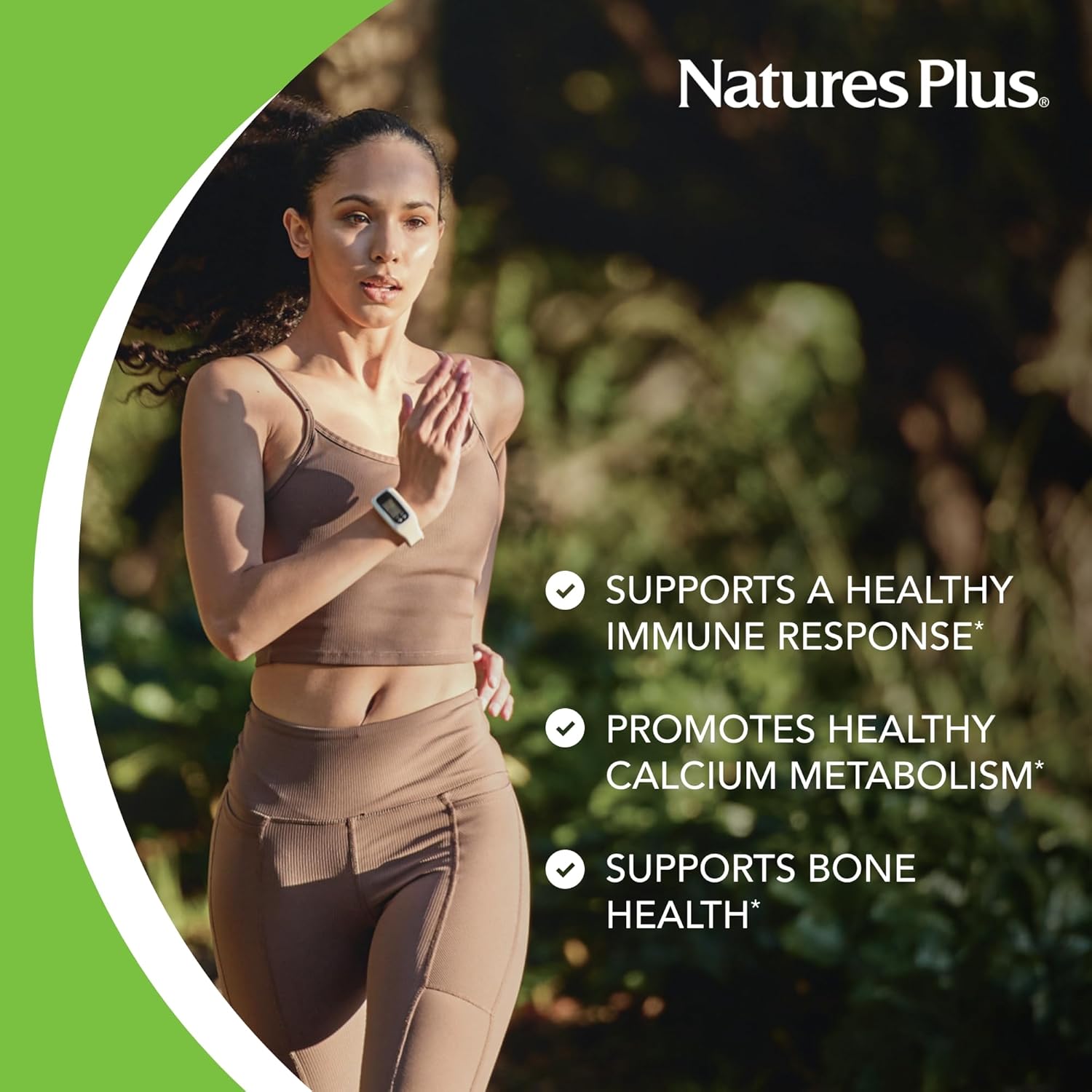 Natures Plus Super K Complex Capsules - Supports Calcium Metabolism - With Vitamins K1 & K2 - Non-GMO, Vegan, Gluten Free - 60 Servings