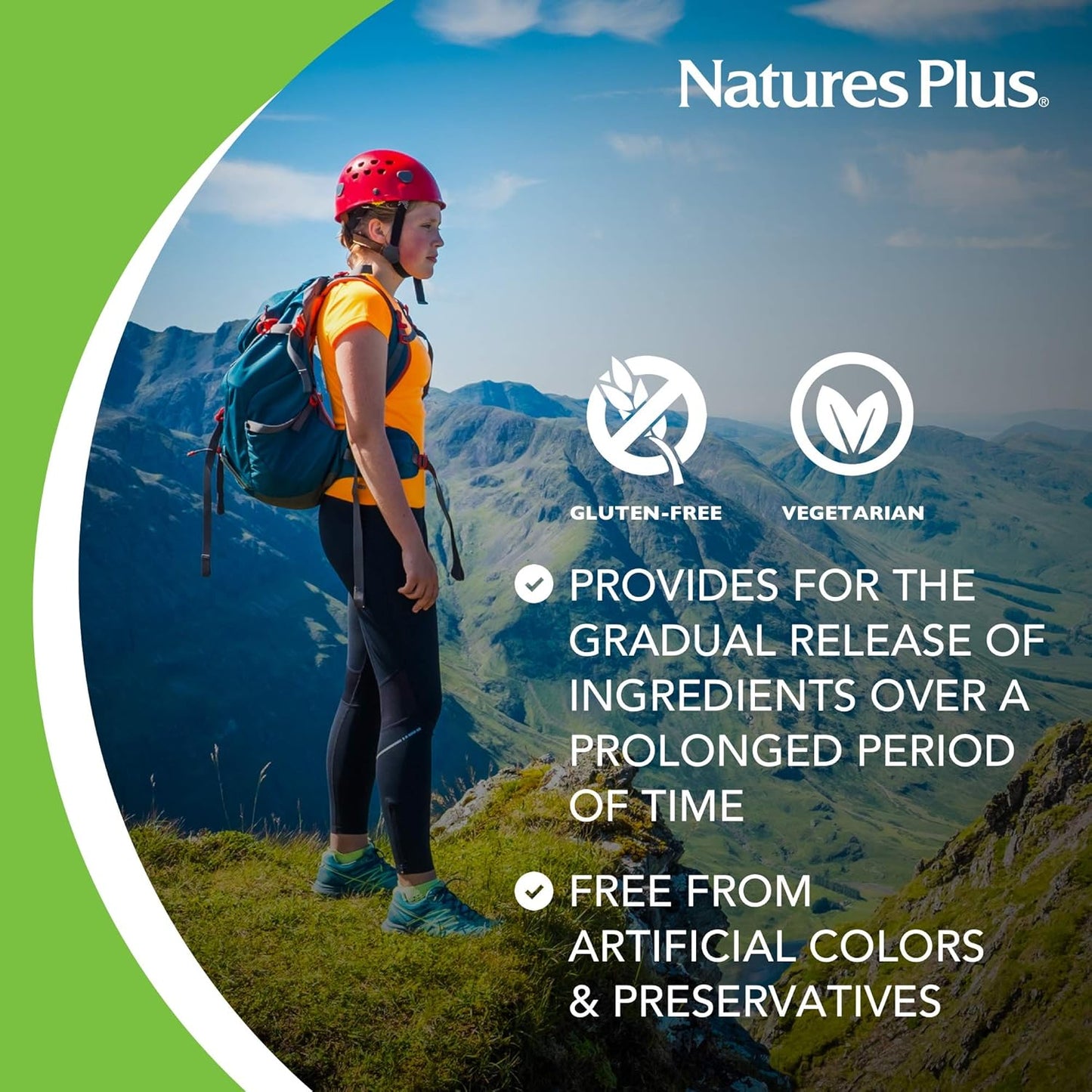 Natures Plus Ultra C with Rose HIPS 2000 mg Sustained Release - 60 Vegetarian Tablets - Immune Support and Antioxidant Protection - Gluten-Free