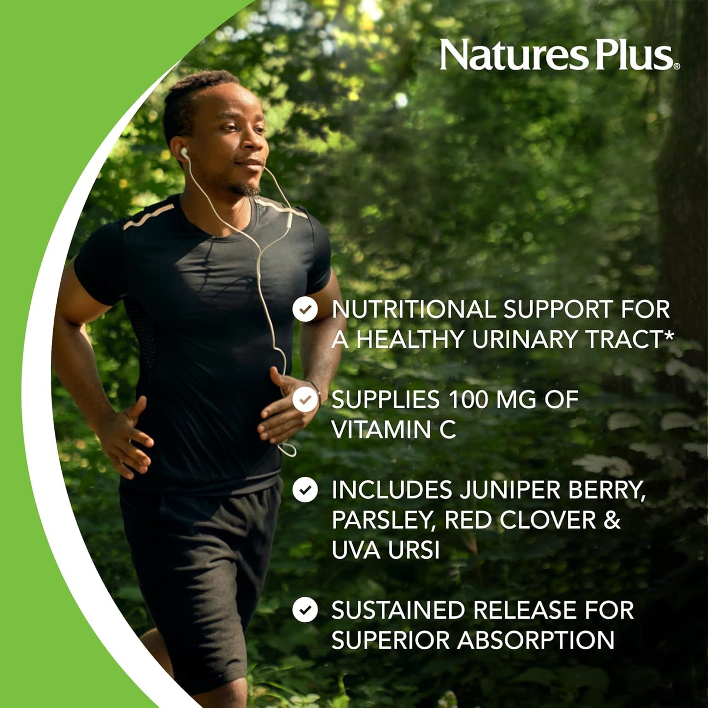 Natures Plus Ultra Cranberry 1000 mg Sustained Release Tablets - 60 Count
