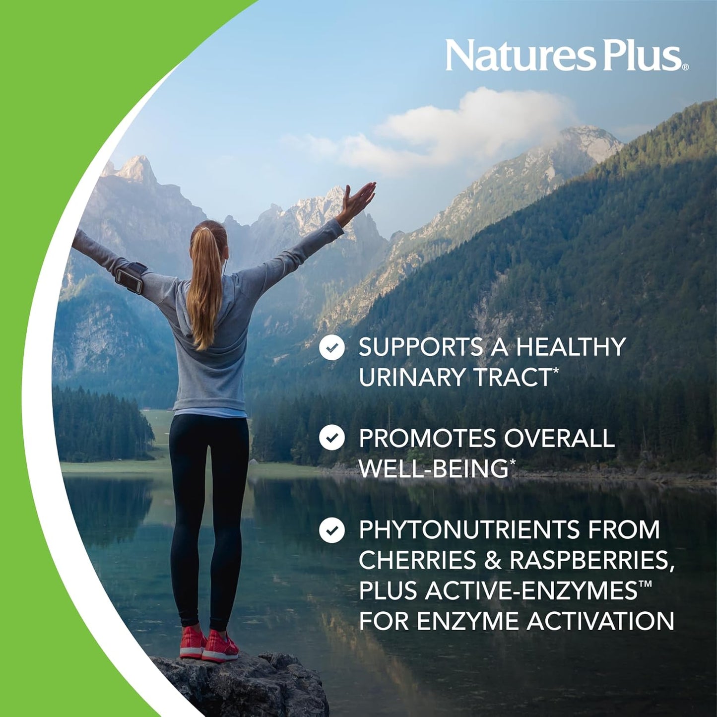 Natures Plus Ultra Cranberry Herbal Actives Supplement - 1500mg Extended Release, 30 Vegetarian Tablets - Supports Urinary Tract Health - Gluten-Free - 30 Servings