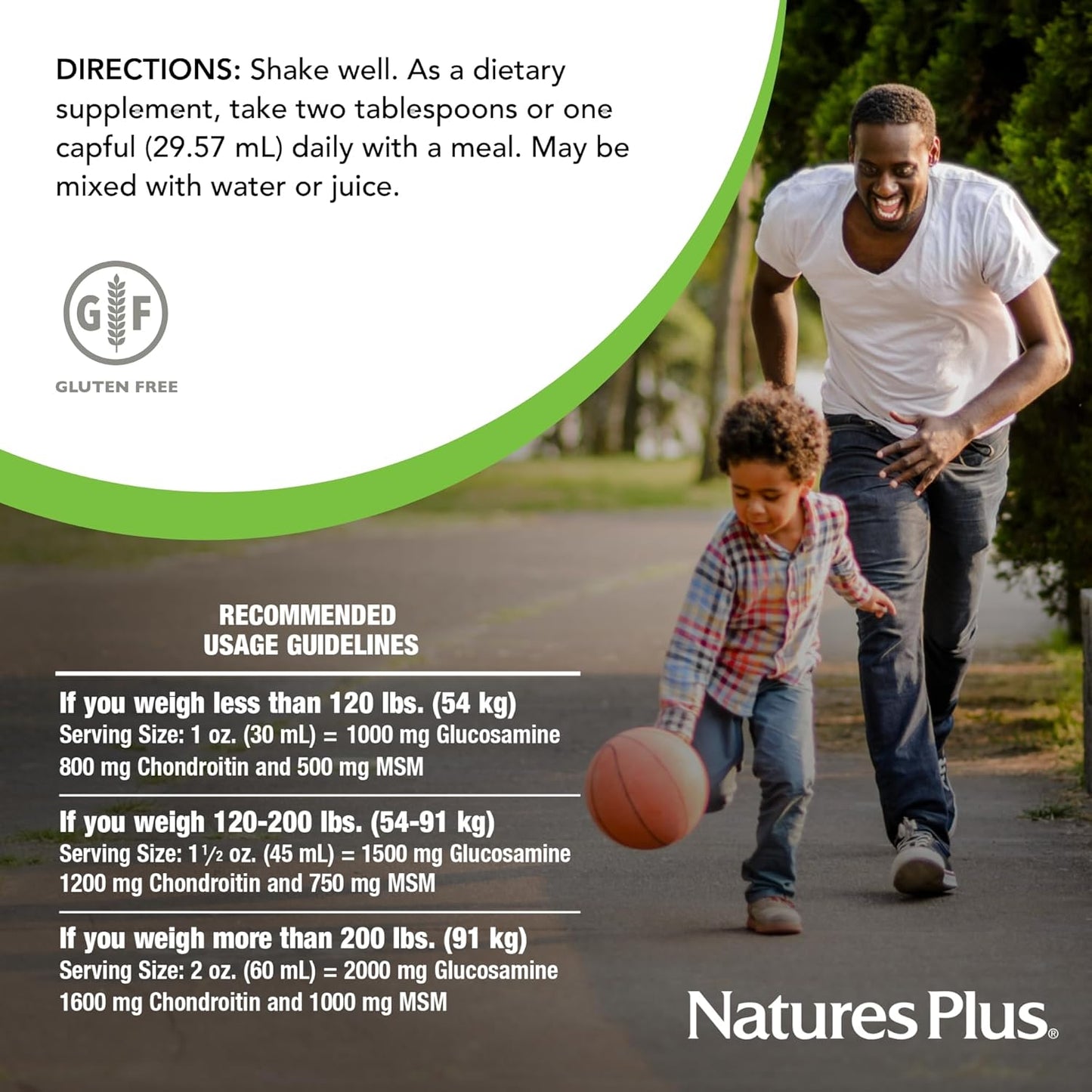 Natures Plus Ultra Rx-Joint Liquid, Honey Lemon - 30 fl oz - Supports Healthy Joints with Glucosamine, Chondroitin, MSM - Gluten Free - 30 Servings