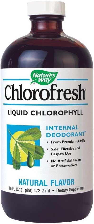 NATURES WAY Chlorofresh Liquid Natural Flavor - 16 Fluid Ounces