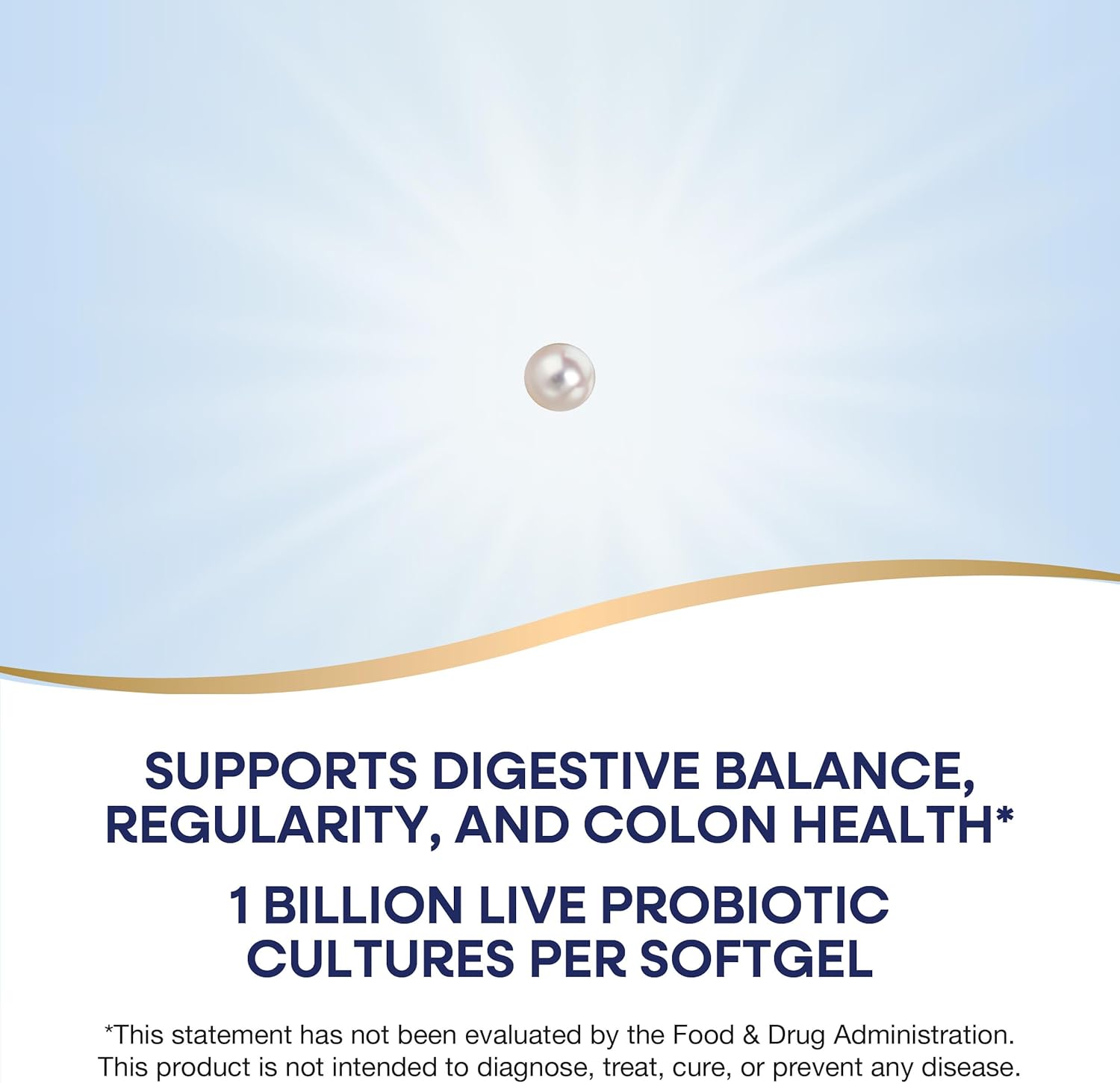 Nature's Way Complete Probiotic Pearls, 1 Billion Live Cultures, Digestive Balance Support for Men and Women, 30 Softgels, No Refrigeration