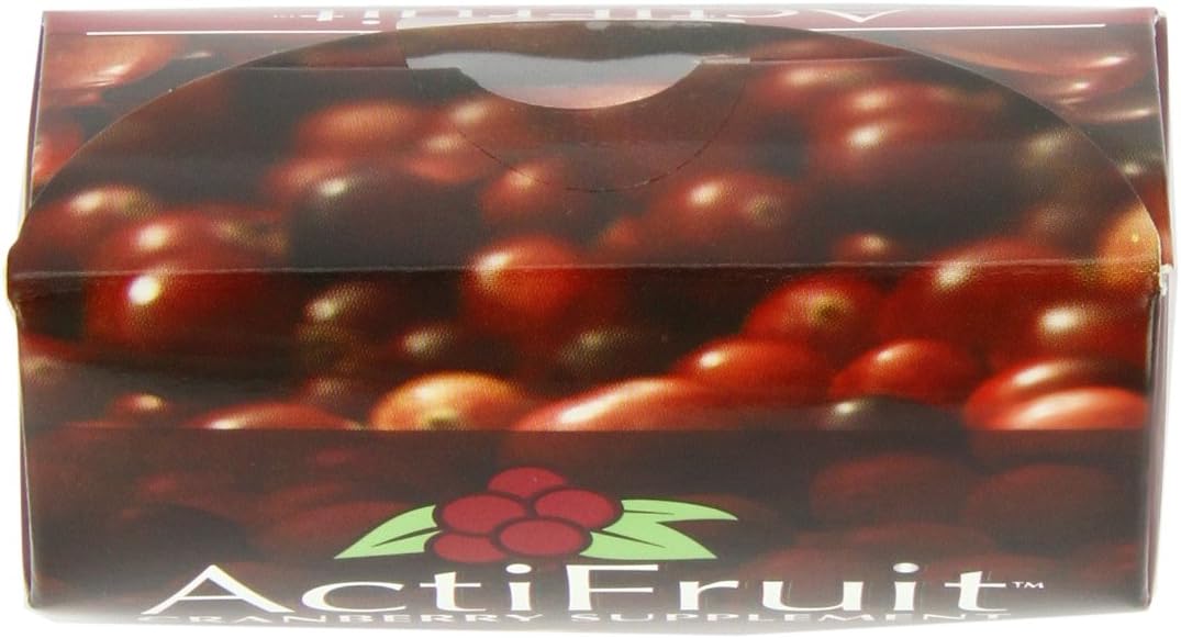 Nature's Way Enzymatic Therapy Actifruit Cran-Max Cranberry Supplement 500mg Soft Chews - 20 Count (Pack of 2)